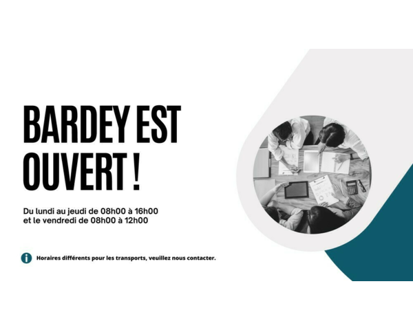 Réouverture de la société Bardey